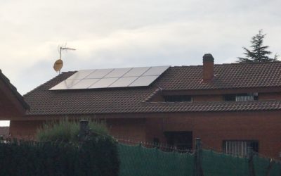 Instalación de energía solar de 4Kw de potencia en Rivas Vaciamadrid