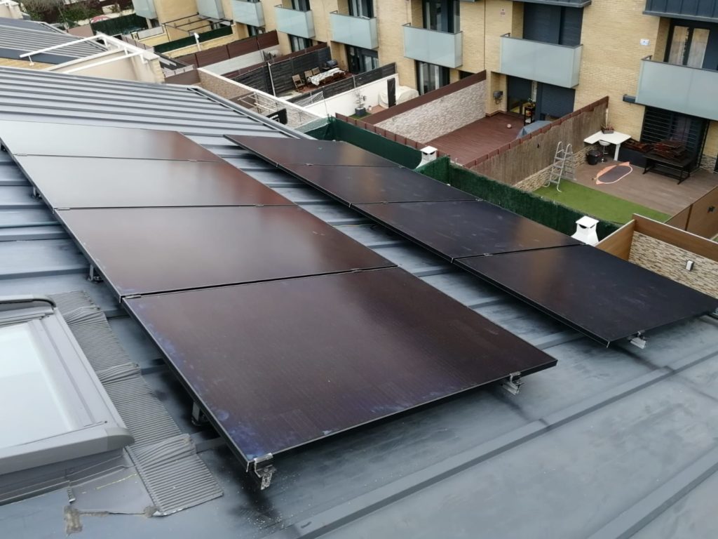Instalación de placas solares en Leganés